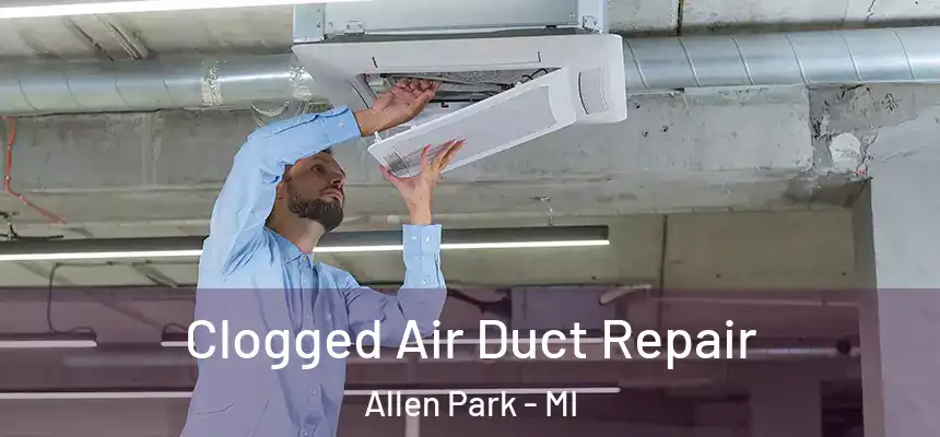  Clogged Air Duct Repair Allen Park - MI