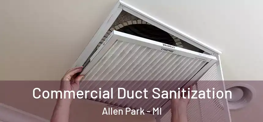 Commercial Duct Sanitization Allen Park - MI
