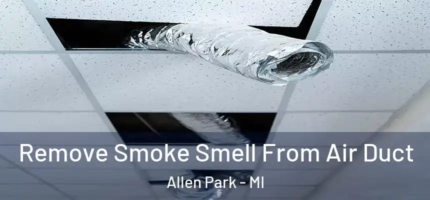 Remove Smoke Smell From Air Duct Allen Park - MI